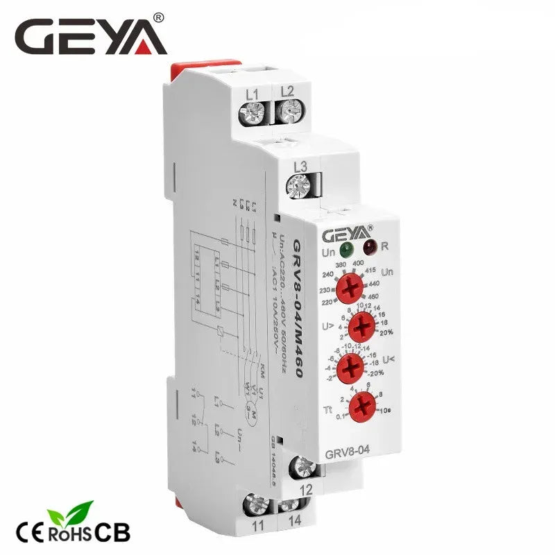 3 Phase Voltage Relay-geya