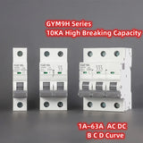 GYM9H-4P-220V-C-Curve-AC-MCB-1