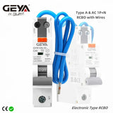 GYR10N-50 18mm 230V 1P+N 6KA Type RCBO Circuit Breaker
