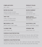 GYRC-ZN03 Tuya WiFi Smart Home Circuit Breaker