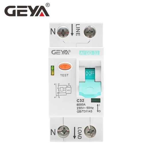 AFDD-32 32A 6KA 1P+N MCB Circuit Breaker