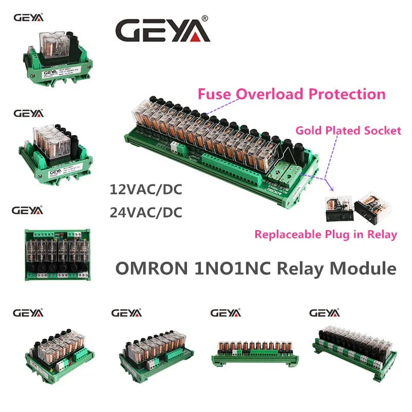 FY-NGG2R-4C 4 Channel Plug In RELAY