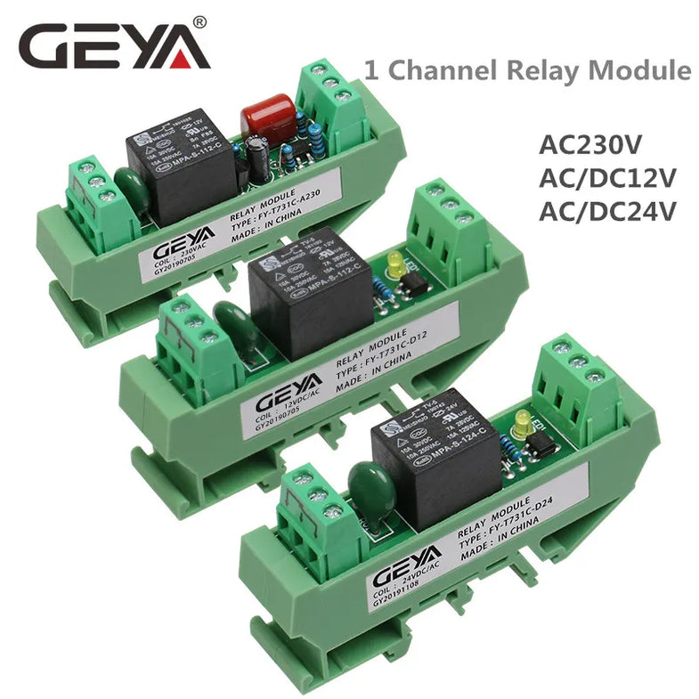 Ring Doorbell Wired GEYA 8 Channel Interface Relay Module 12VACDC ...