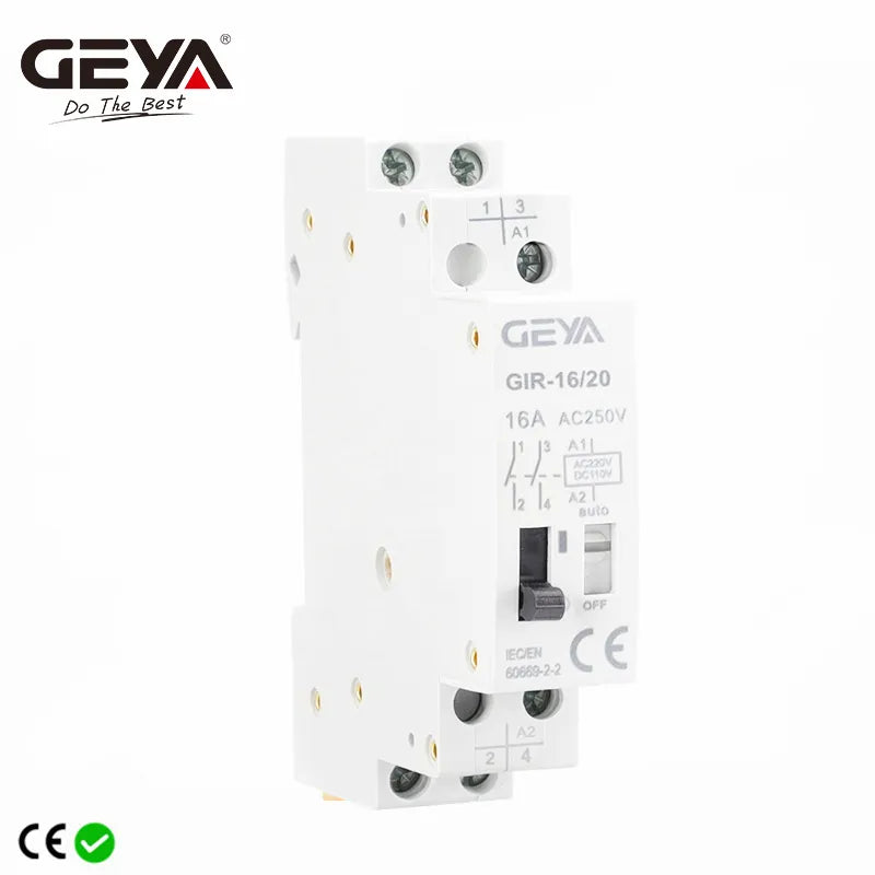 GIR 16A 1P/2P 230VAC/110VDC Latching Relay