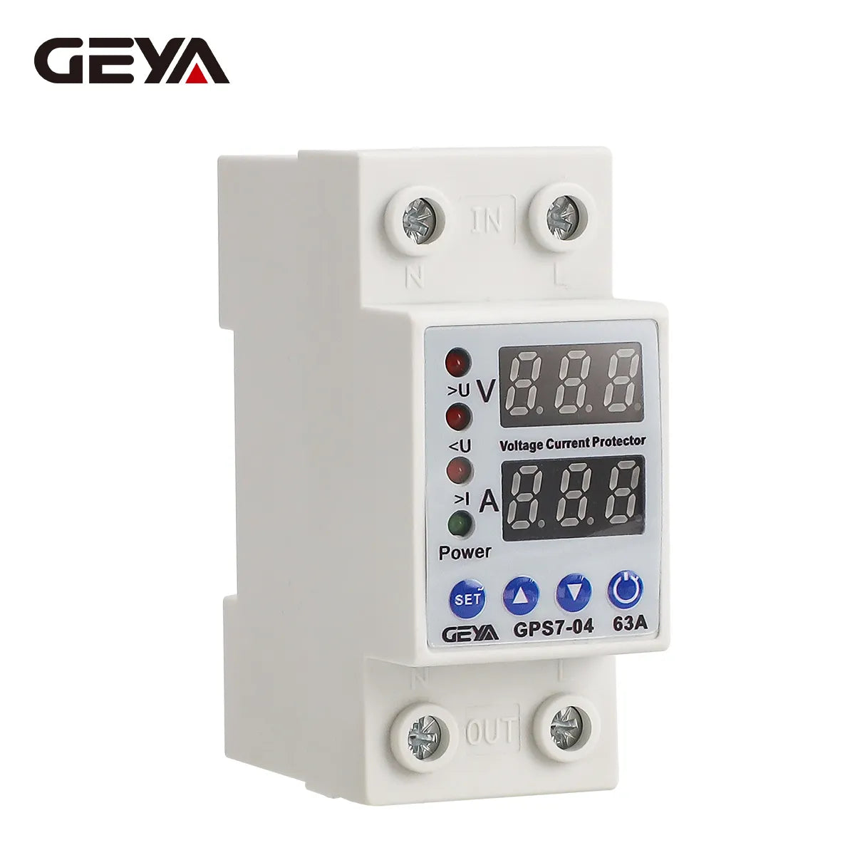 GPS7-04 40A/63A/80A 220V/230V 1Pcs Voltage Protective Device