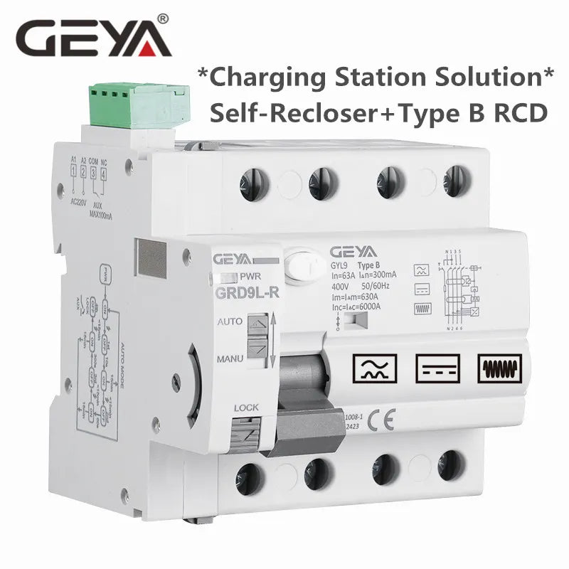 Auto Reclose Rccb GRD9L-R-B RCCB Auto Recloser – GEYA