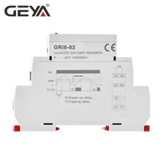 GRI8-01/02/03/04  0.05A-16A/AC24-240V/DC24V Current Relay