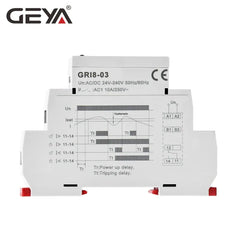 GRI8-01/02/03/04  0.05A-16A/AC24-240V/DC24V Current Relay