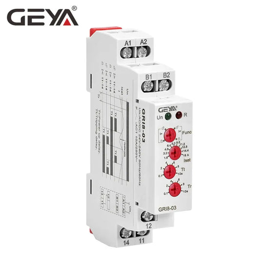 GRI8-01/02/03/04  0.05A-16A/AC24-240V/DC24V Current Relay