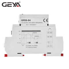 GRI8-01/02/03/04  0.05A-16A/AC24-240V/DC24V Current Relay