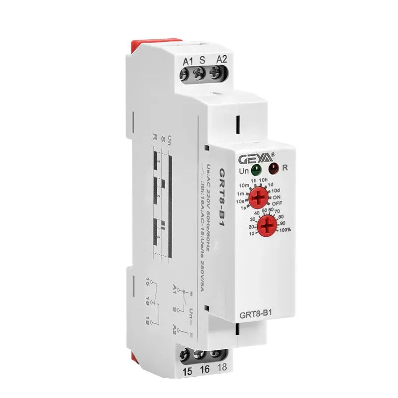 Relè Temporizzato Guida Din Relè Temporizzato YWBL-WH GRT8-B2