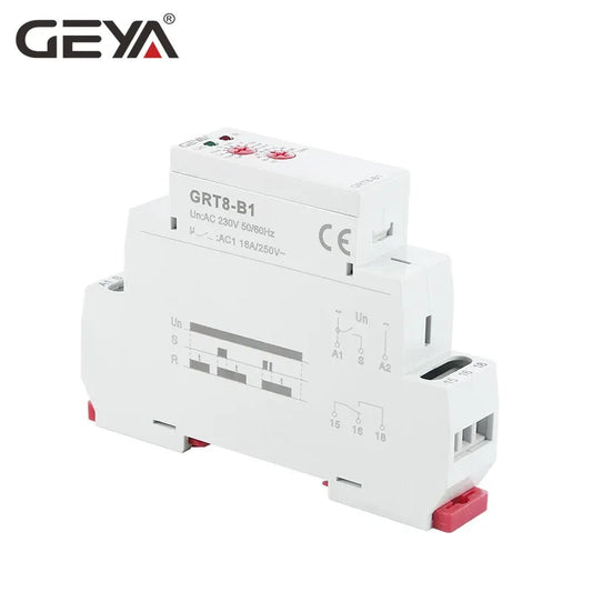 GRT8-B 16A AC230V/AC/DC 12-240V CE CB Off Delay Time Relay