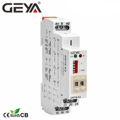 GRT8-K AC/DC 12V/24V/220V/230V Delay On/Off Digital Setting Multifunction Timer Relay