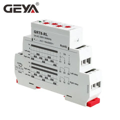 GRT8-RL 16A 2NO2NC AC230V/AC/DC12-240V Left Right Inverser Time Relay