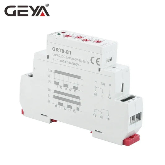 GRT8-S 16A AC220V/DC12V-240V Asymmetric Cycle Timer Relay