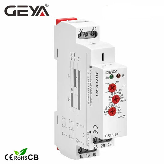 GRT8-ST AC230V/380V-440V/AC/DC12V-240V Star Delta Timer Relay