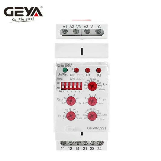 GRV8-VW 5A 2SPDT Single Phase Voltage Relay