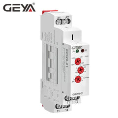 GRW8-01/02 16A AC/DC24-240V Din Rail Temperature Control Relay