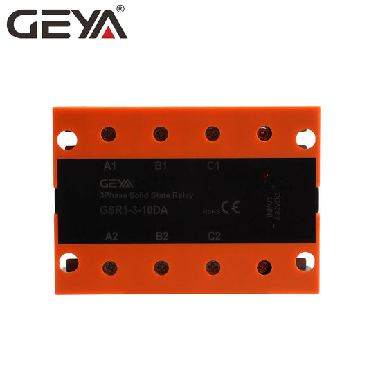 GSR1-3 10A DC to AC SSR Phase Solid State Relay