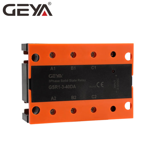 GSR1-3 10A DC to AC SSR Phase Solid State Relay