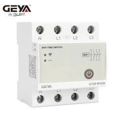 GTS8-W AC220V/32A/40A/63A/80 DIN Rail Smart Home Wireless Remote WlFl Timer Switch