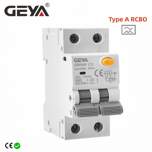 GYL9 2P Type AC RCD RCCB Current Circuit Breaker