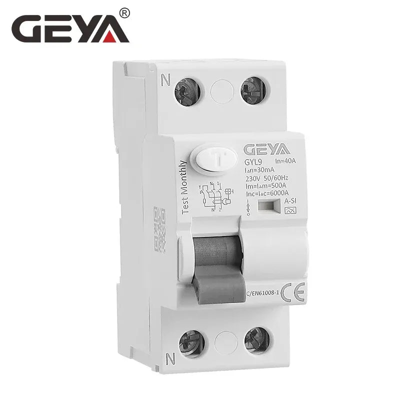 GYL9 Type A-SI RCD RCCB Current Circuit Breaker