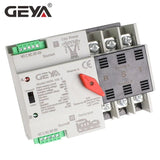 Geya W2G 3P Dual Power Auto Transfer Switch, showcasing its design and features for automatic power switching in dual power systems.